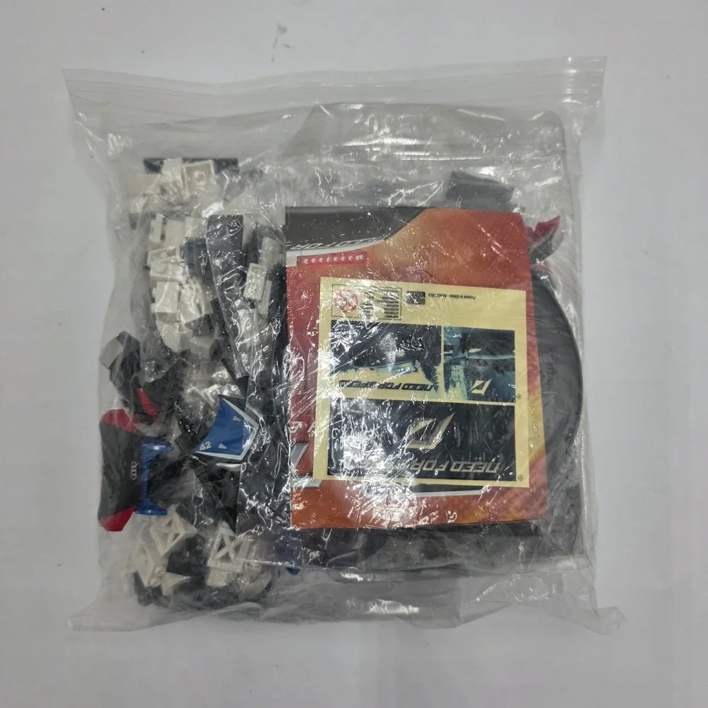 Mega Bloks Need for Speed Audi R8 Building Set Construction Toy Red Black White